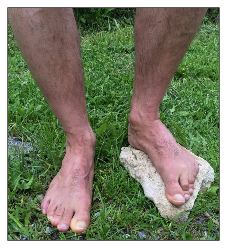 barefoot adaptation to the ground