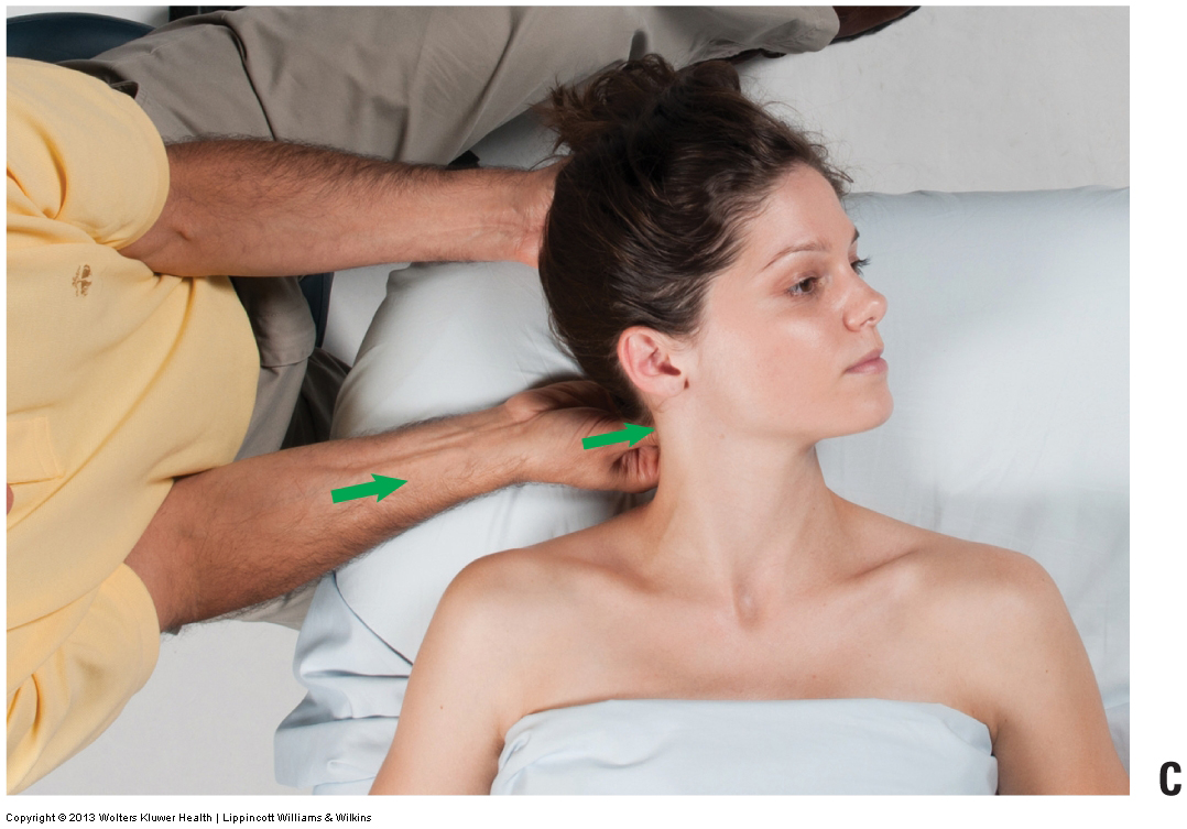 Neck Deep Pressure Massage: Step by Step - Positioning