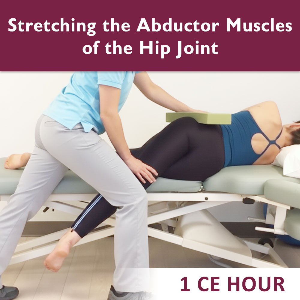 Stretching the Abductor Muscles of the Hip Joint Online Course (1 CE Hour)